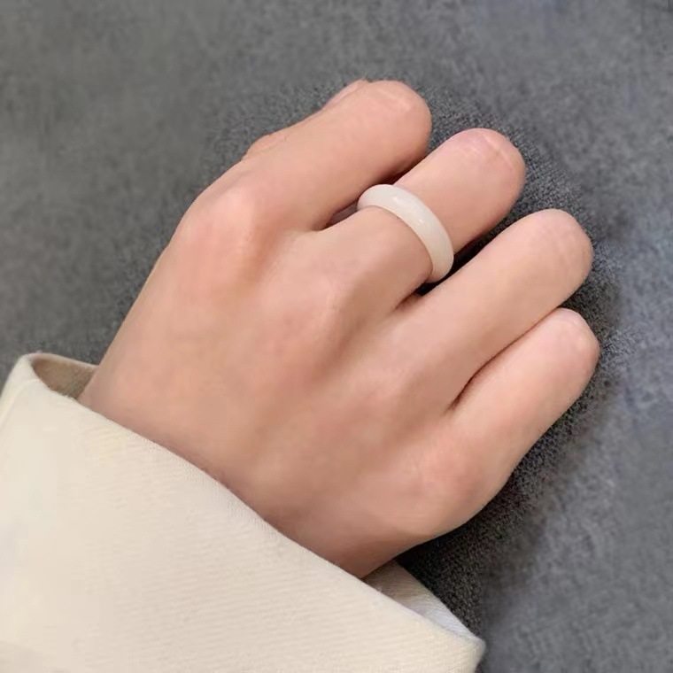 白玉菩提戒指diy手工礼品七夕情侣创意礼物情人节礼物母亲礼物,淘宝优惠券,粉丝福利购,淘宝优惠卷