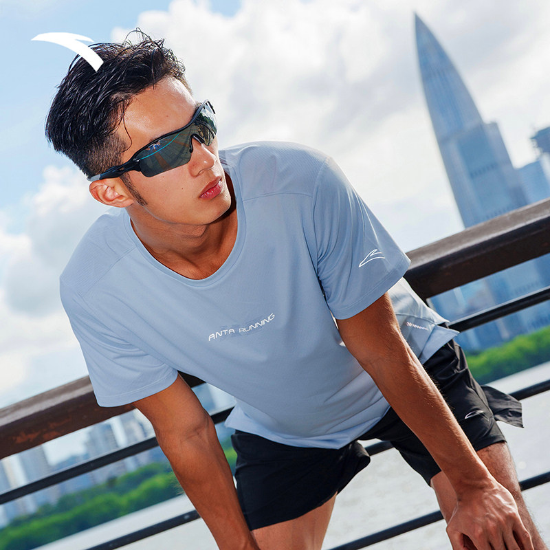 【樊振东同款】安踏速干之王丨短袖t恤男女跑步运动上衣152535105,淘宝优惠券,粉丝福利购,淘宝优惠卷