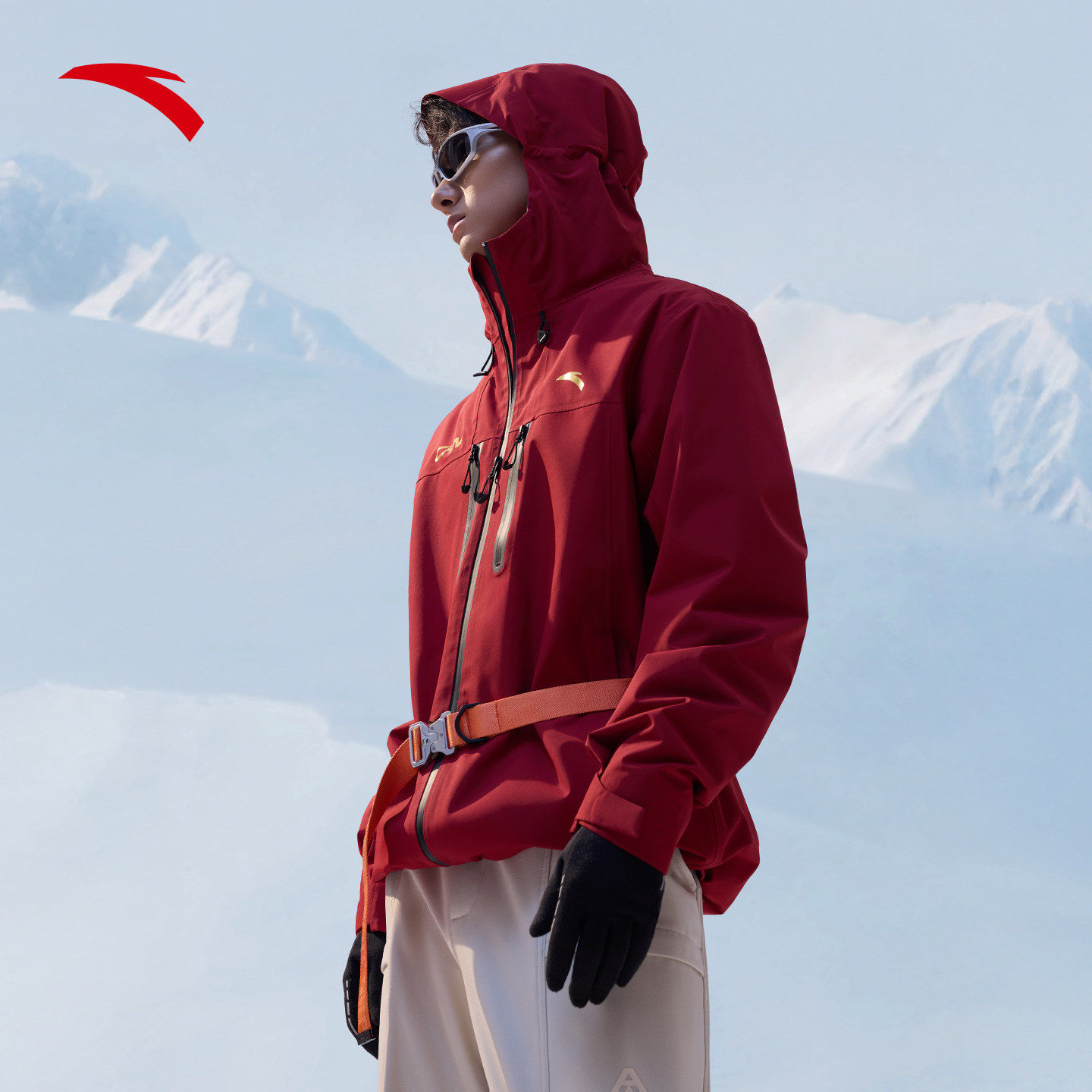 安踏无氟防泼水冲锋衣两件套丨CHN系列新年男女羽绒三合一冲锋衣,淘宝优惠券,粉丝福利购,淘宝优惠卷