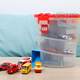 TOMY Domeka alloy car rotary storage bucket portable and convenient multi-function scene toy boy gift