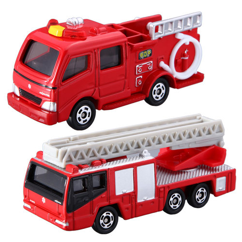 TOMY多美卡1指挥41灭火106号108云梯119救护消防合金车模玩具男孩 - 图3