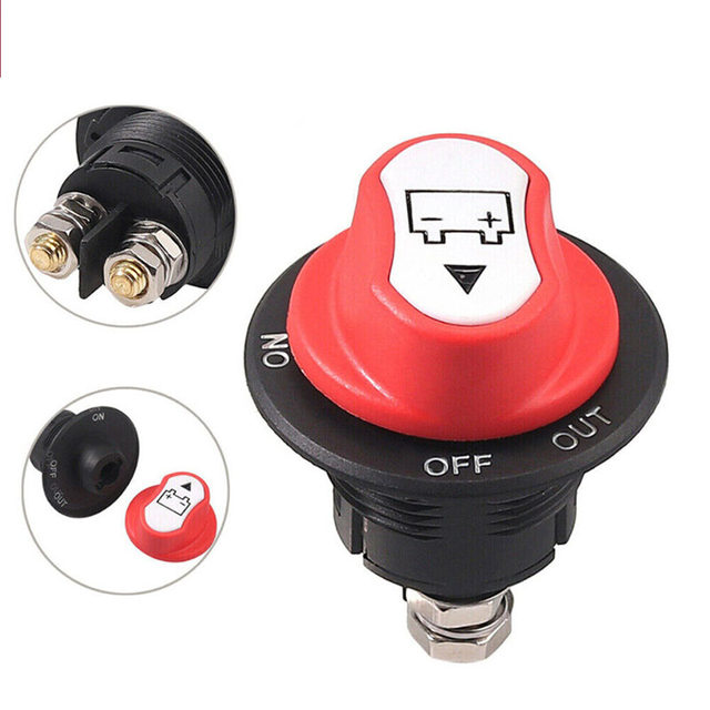 Motorcycle battery switch knob 50A100A200A