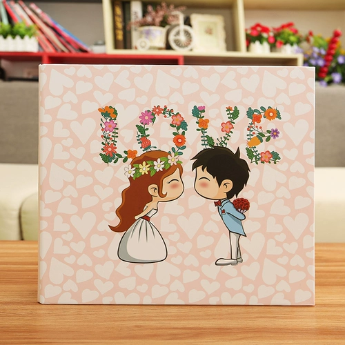 Самоклеющийся фотоальбом, книга роста для влюбленных, DIY