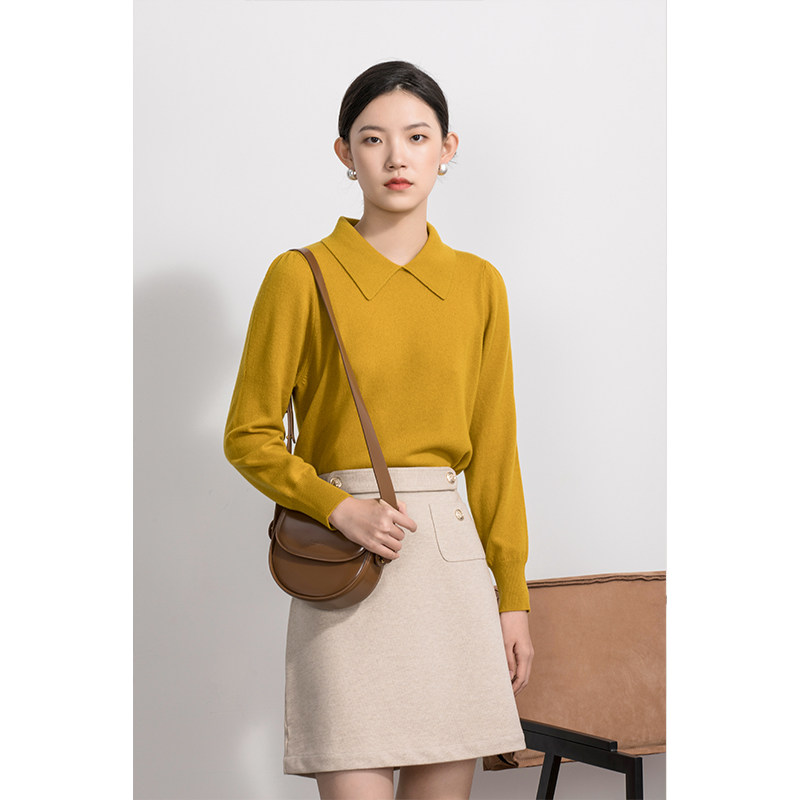 yifini /易菲春秋新款早秋针织衫 易菲服饰毛针织衫