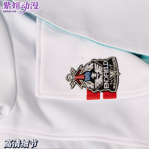 紫媗动漫cos明日方舟:终末地 佩丽卡cos狼卫cos陈千语cosplay C服 - 图3