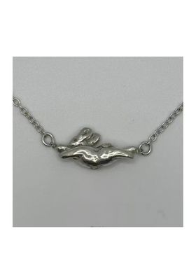 MINI BLOOM 纯银手作 【跃动兔子】戒指开口戒可调节