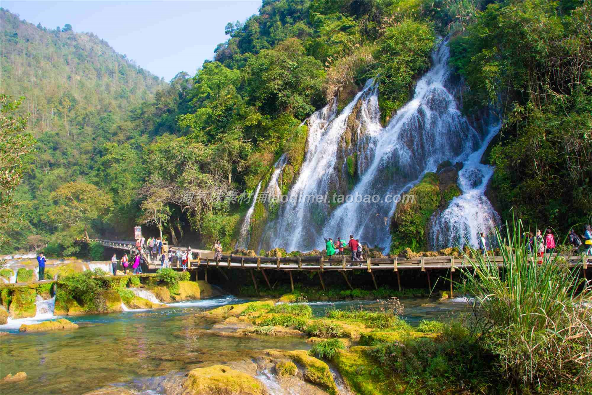 高清JPG荔波小七孔风景图片贵州黔南樟江旅游风景名胜区实拍素材 - 图2