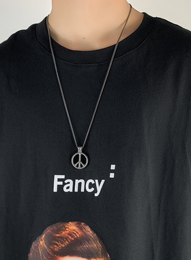 KORKEN钛钢反战和平男女通用项链