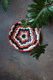 Colombia WAYUU woven handicrafts pop style wooden plate