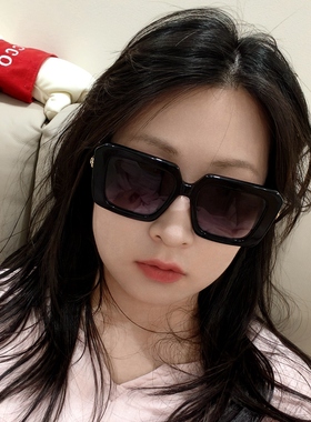 显脸小 墨镜BV40006I板材方形大框太阳眼镜snake head sunglasses