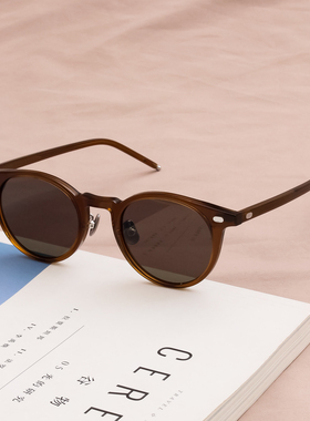 日杂高颜值 轻巧日式小脸近视太阳眼镜女CR90墨镜防晒超轻紫外线