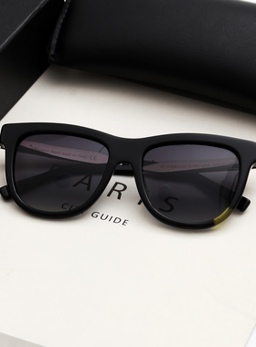 GIGI HADID 小众 板材猫眼墨镜女男复古大框偏光太阳眼镜显脸小