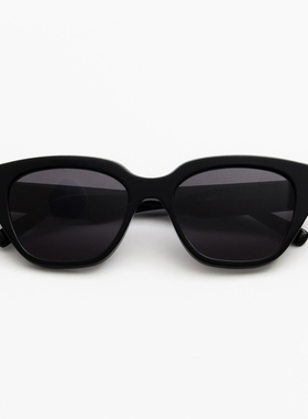 GIGI王子文同款猫眼太阳眼镜女黑超大框显脸小墨镜女款高级感黑色