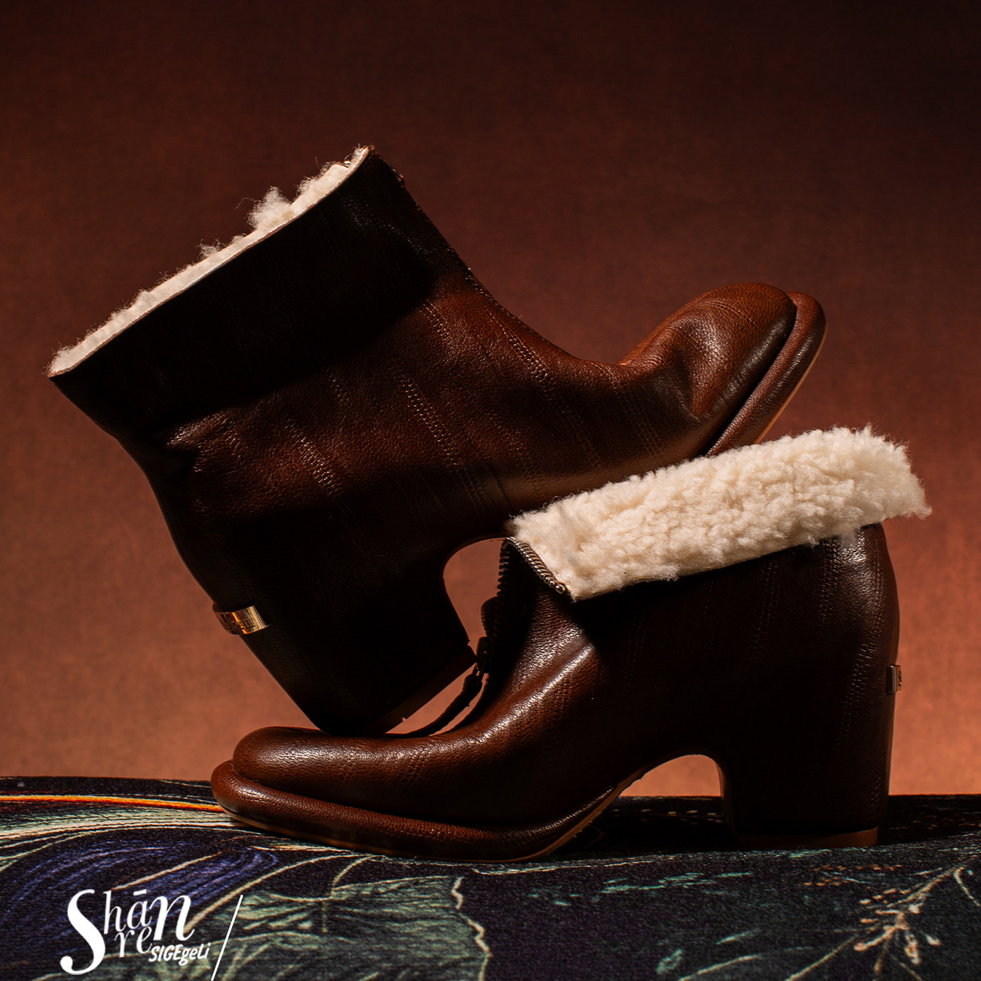 ShānRen 高级感小众增高深口毛毛单鞋女两穿一脚蹬懒人鞋及裸靴,淘宝优惠券,粉丝福利购,淘宝优惠卷