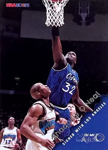 [IR] Звездная карта NBA Panini Ud Shakui O'Neal O'Neal's Pot Limited Edition