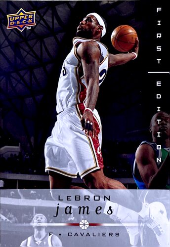 【iR】NBA球星卡 Panini UD 勒布朗 詹姆斯 LeBron James 普特卡 - 图3