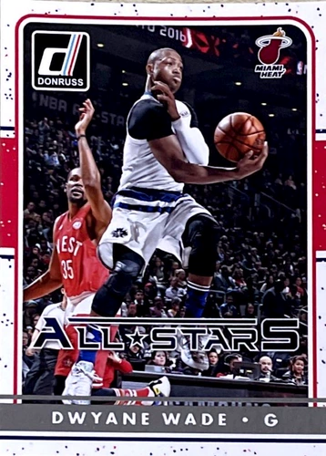 [IR] Звездная карта NBA Panini Dwan de Huaien Wade Dwyane Wade Putca