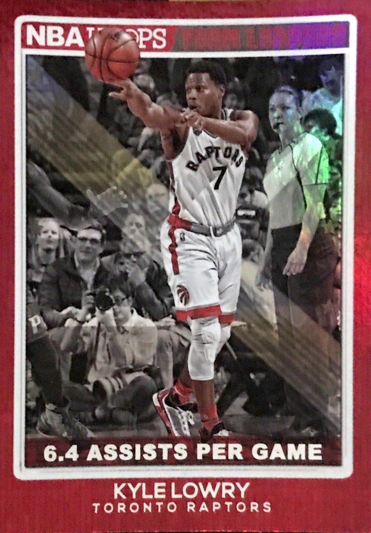 【iR】NBA球星卡 Panini 凯尔 洛瑞 Kyle Lowry 折射 限量 普特卡 - 图3