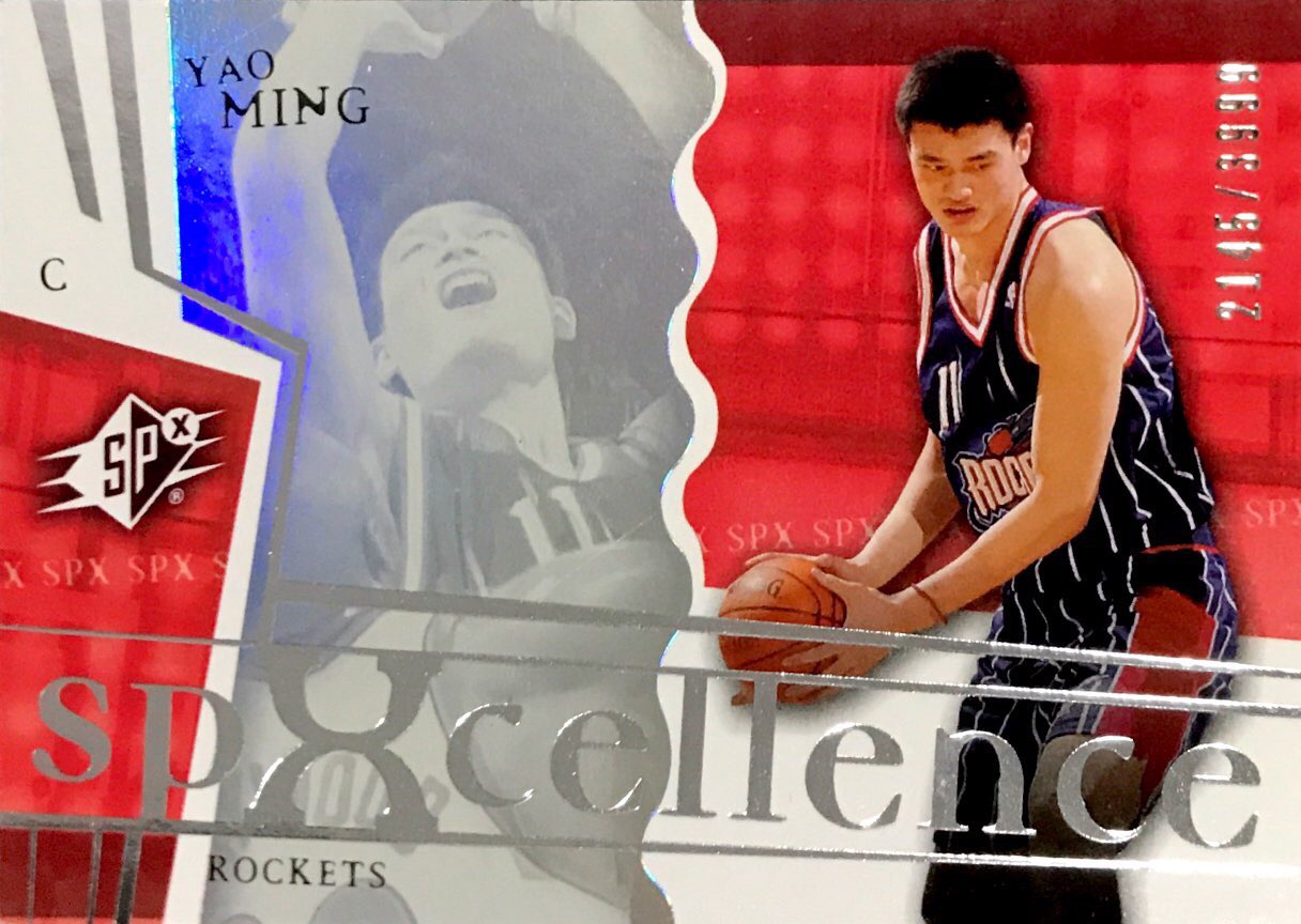 【iR】NBA球星卡 0304 Upper Deck UD 姚明 Yao Ming 限量 普特卡 - 图2