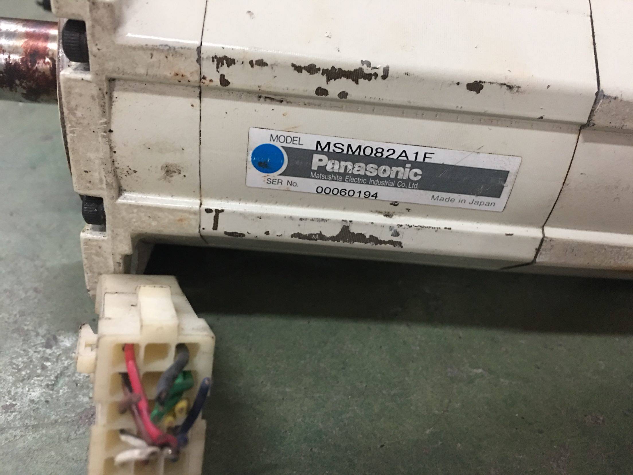 MSM082A1F松下电机二手进口电机 - 图1