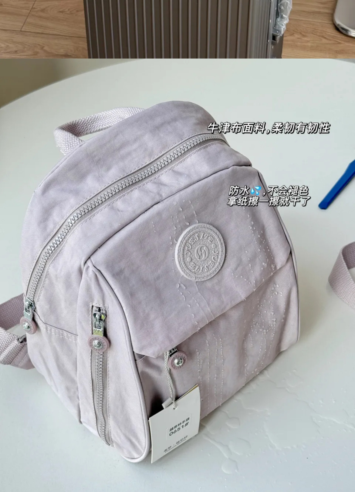 日本外贸原单新款迷你小包牛津布双肩包女防水百搭帆布轻便小背包