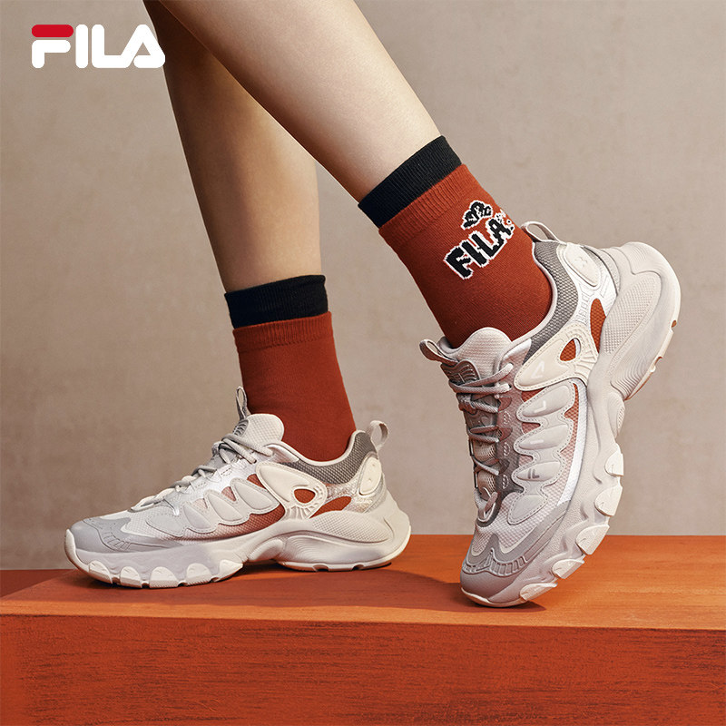 蘑菇鞋|FILA斐乐女鞋老爹鞋2026春新款鞋子休闲鞋复古运动鞋男鞋,淘宝优惠券,粉丝福利购,淘宝优惠卷