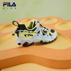 斐乐儿童旋钮猫爪跑步鞋