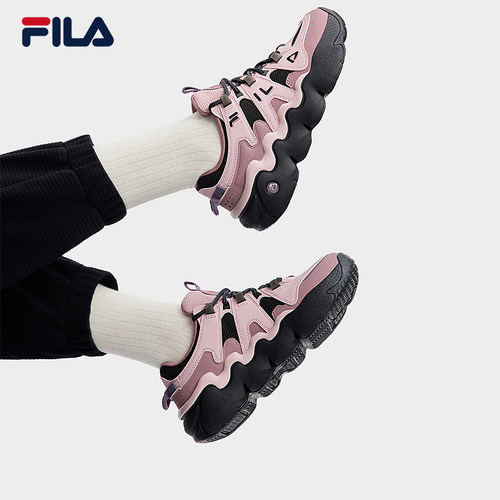 斐乐帕尼尼|FILA斐乐面包鞋女鞋厚底老爹鞋情侣复古休闲运动鞋子 - 图2