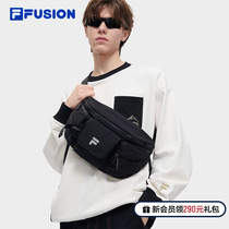 FILA FUSION Fairtide Card Lovers of Purse Strings 2024 Spring New Stylish Striking single shoulder bag Obliquely Cross-Pack