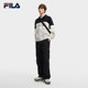 FILA Fila knitted long-sleeved POLO shirt