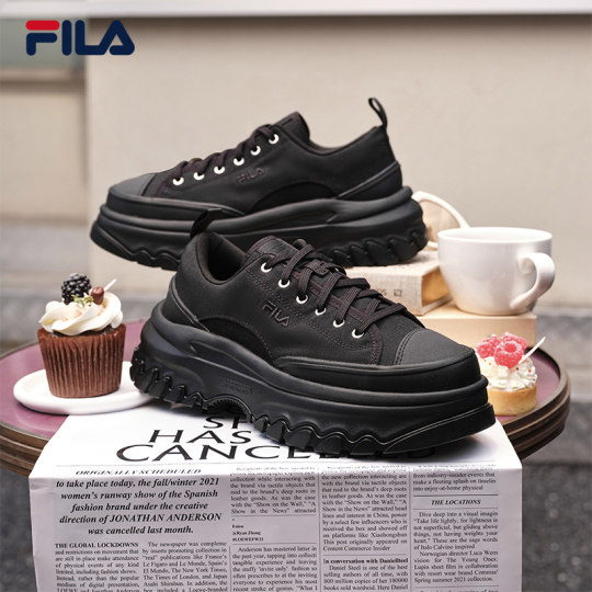 Fila women's shoes LAVA canvas shoes sneakers casual shoes