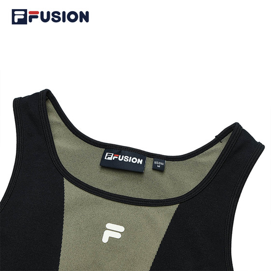 FILA FUSION Fila women's knitted sweater 2023 summer new sports vest