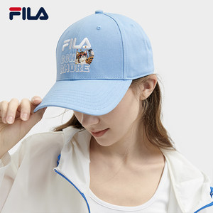 FILA 斐乐官方情侣款棒球帽2024夏新款时尚休闲帽子运动帽遮阳帽