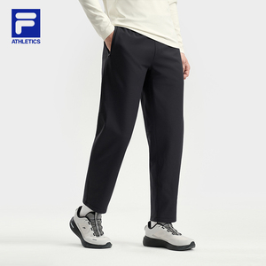 斐乐运动加绒微弹休闲裤