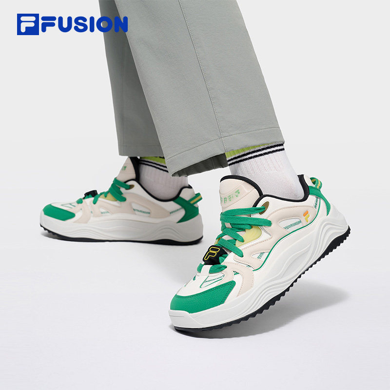 旋律鞋丨章昊同款 FILA FUSION斐乐潮牌男鞋厚底板鞋新款休闲鞋子,淘宝优惠券,粉丝福利购,淘宝优惠卷