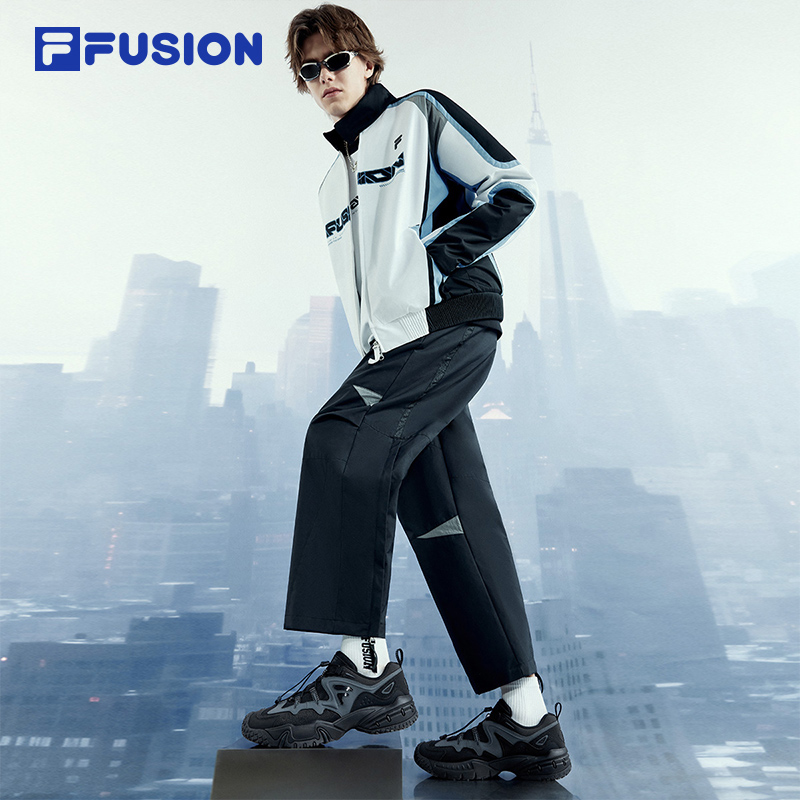 FILA FUSION斐乐男鞋老爹鞋齿岩鞋2024春季新款休闲鞋户外运动鞋