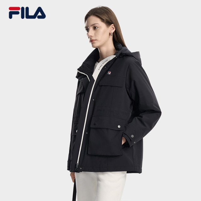 FILA ເຄື່ອງນຸ່ງຝ້າຍແບບທໍາມະດາຂອງແມ່ຍິງ