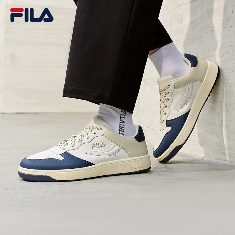 FX-100板鞋|FILA 斐乐官方男鞋小白鞋板鞋新款商务休闲鞋运动鞋子,淘宝优惠券,粉丝福利购,淘宝优惠卷