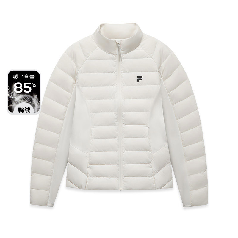 FILA FUSION斐乐潮牌轻薄羽绒服女2025冬季新款时尚修身保暖外套,淘宝优惠券,粉丝福利购,淘宝优惠卷