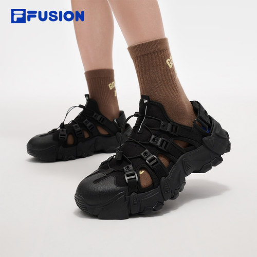 FILA FUSION 斐乐山脉凉鞋男鞋透气夏季户外徒步登山鞋运动鞋女鞋 - 图1