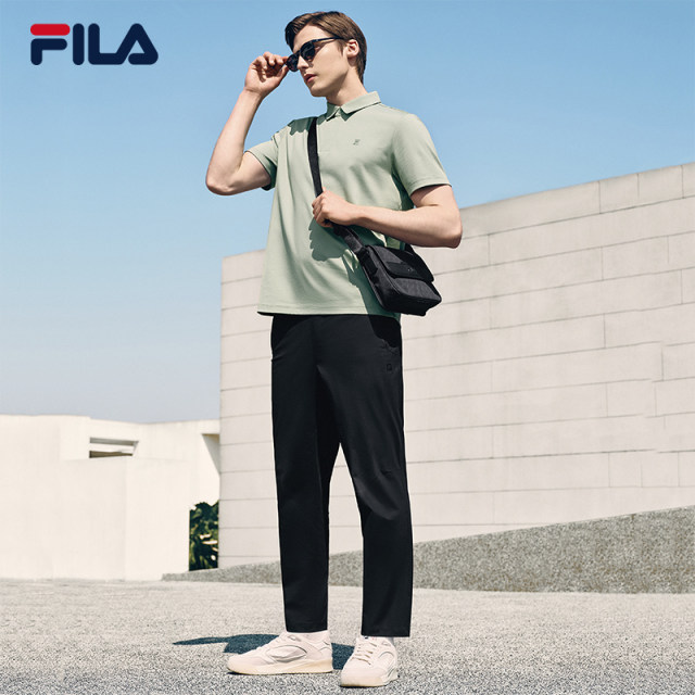 FILA Men's Black Warrior Presbyopic Shoulder Bag