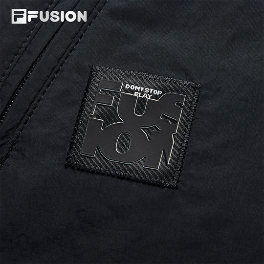 FILA FUSION Fila chaqueta de plumón de marca a la moda para hombre 2025 invierno nueva moda casual chaqueta cálida suelta