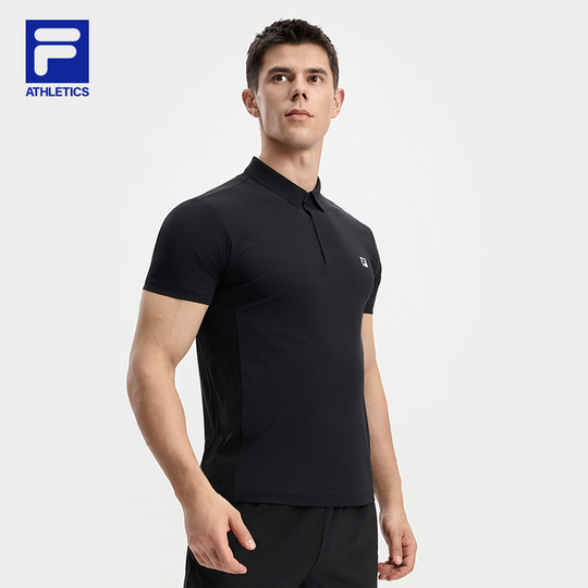 FILA Knitted Short Sleeve POLO Shirt