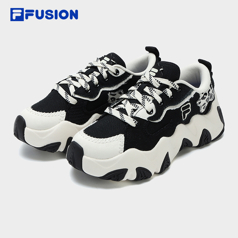 FILA FUSION斐乐官方潮牌女鞋厚底鞋帆布鞋老爹鞋海星鞋子运动鞋-图3