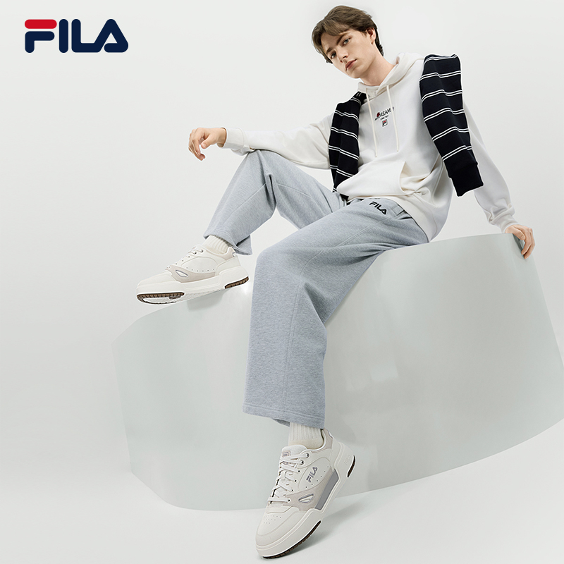 方块鞋 1S|FILA 斐乐官方男CAMPUS 1S情侣板鞋新款小白鞋休闲鞋子 - 图2