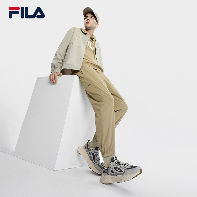 【预售付定抢先购】FILA 斐乐女鞋老爹鞋火星1S+运动鞋男鞋