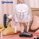 FILA FUSION Fila trendy brand women's bag backpack 2026 spring new backpack school bag flip pumpkin bag