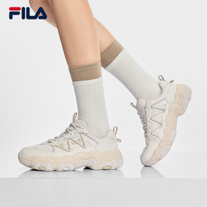 FILA 斐乐官方女鞋猫爪6老爹鞋运动鞋2025冬季新款鞋子厚底休闲鞋