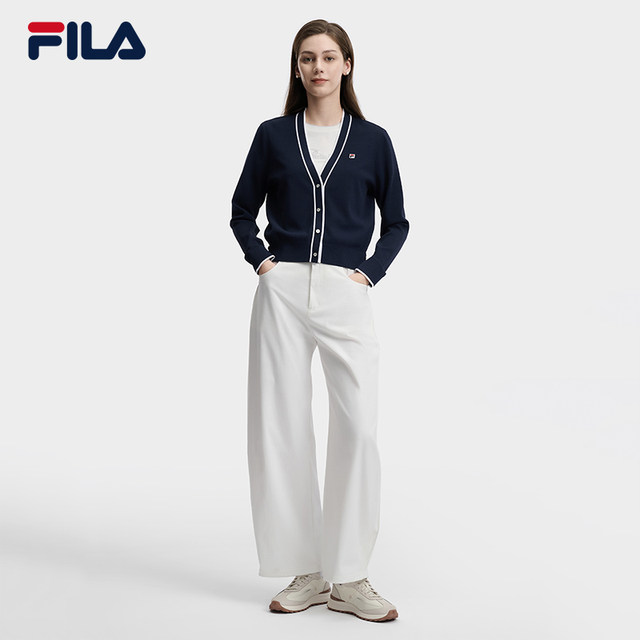 FILA cardigan ແສ່ວຂອງແມ່ຍິງ