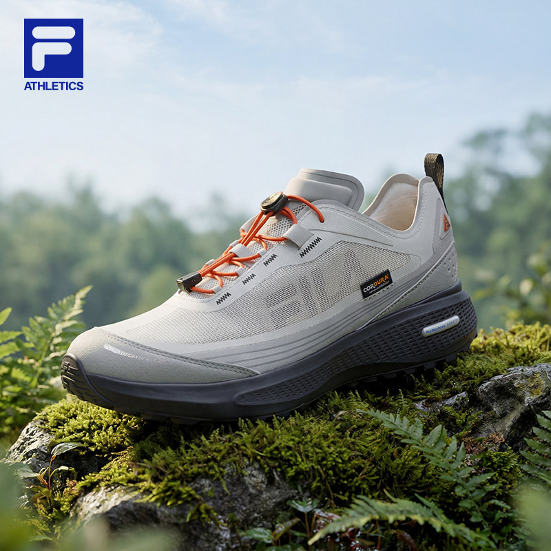 FILA户外柔云3男登山运动鞋新款跑鞋